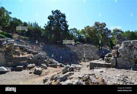 Phaselis Ancient City Antalya Turkey Stock Photo Alamy