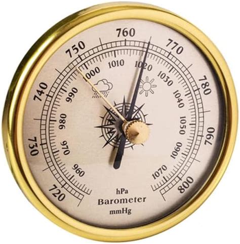 Toyorey Professional Round Barometer With Metal Frame Dial Type Barometer Barometric