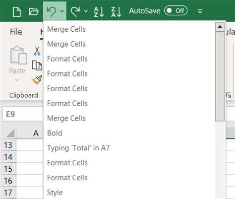 C Mo Deshacer Rehacer Y Repetir Acciones En Excel Tecno Adictos