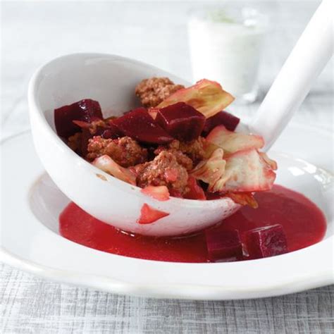 Rote Bete Eintopf Mit Hackfleisch Und Dill Rezept ESSEN UND TRINKEN