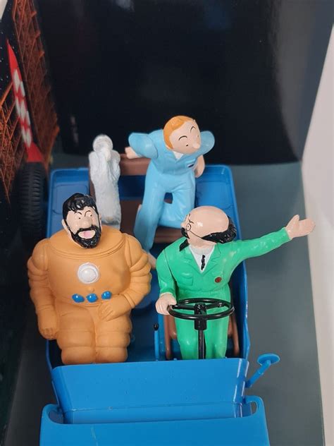 Tintin Voiture Hapax La Jeep Bleue Objectif Lune 1 Figurine