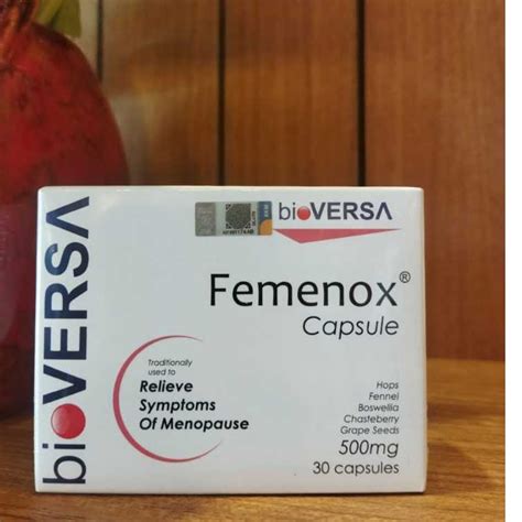 Bioversa Femenox For Menopause Symptoms Pre Menstrual Syndromes