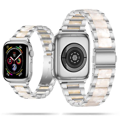 Per Owa Hybrydowa Bransoleta Z Ywicy I Stali Nierdzewnej Apple Watch