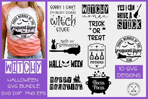 Halloween Sayings Svg Bundlewitch Sayings Halloween Svg