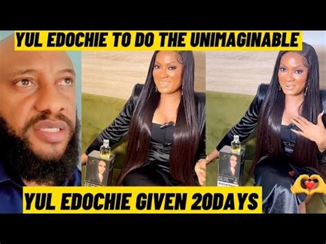 PASTOR GIVE YUL EDOCHIE 20DAYS YUL EDOCHIE NEED TO DO THE UNIMAGINABLE