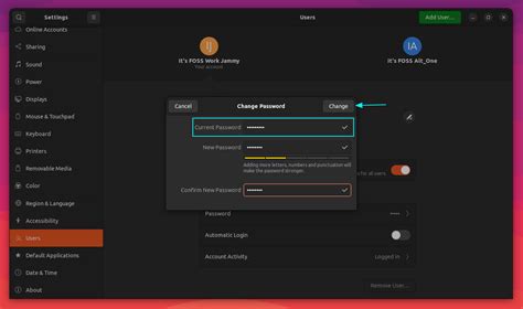 How To Change User Password In Ubuntu