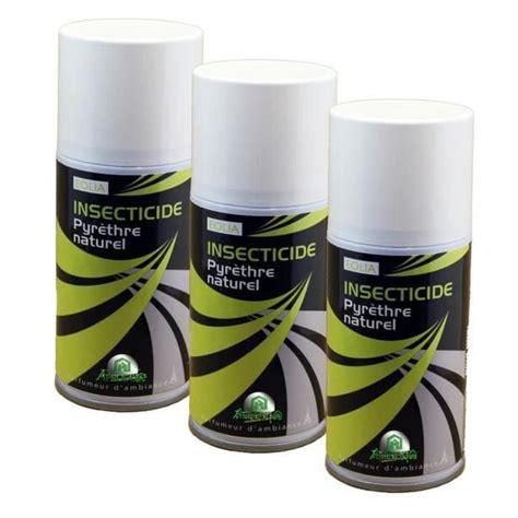 Aérosol insecticide pyrèthre naturel 150 ml lot de 3 Cdiscount Au