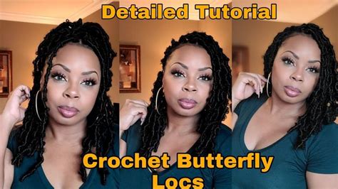 Crochet Butterfly Locs No Wrapping Illusion Crochet Braid Pattern