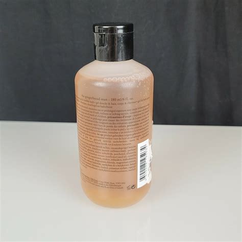 New 6 Fl Oz Philosophy The Gingerbread Man Shampoo Shower Gel Bubble