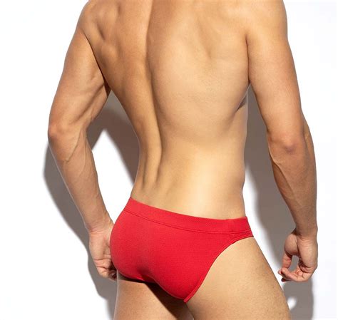 ES Collection Push Up Badeslip PIQUE SWIM BIKINI 2106 Rot ES