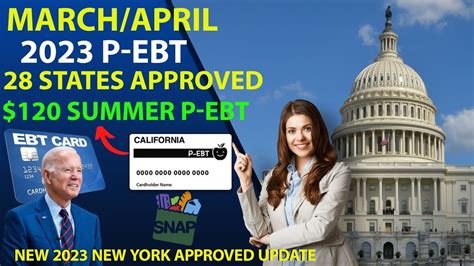 New P Ebt Update April New States Added New York P Ebt