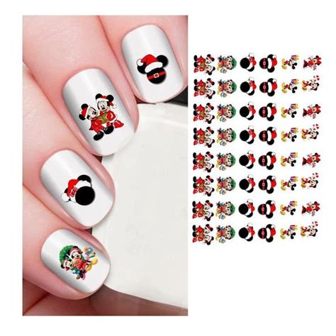 Mickey Mouse Nail Etsy