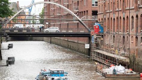 Sanierung In Hamburger Speicherstadt Kaimauern Sind Dran