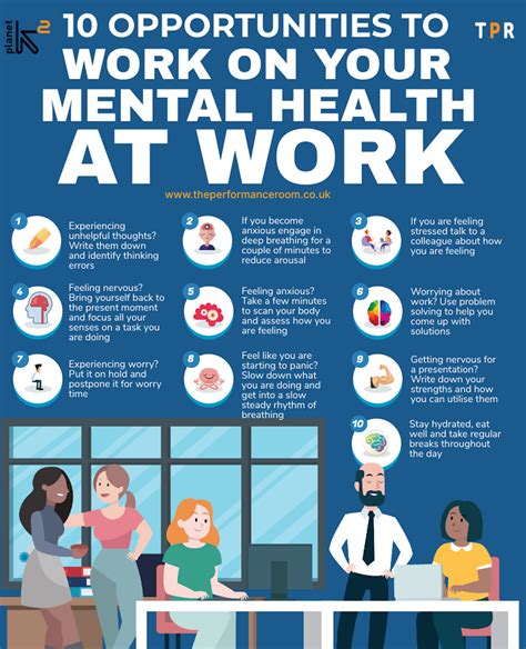 10 Opportunities To Work On Your Mental Health At Work The