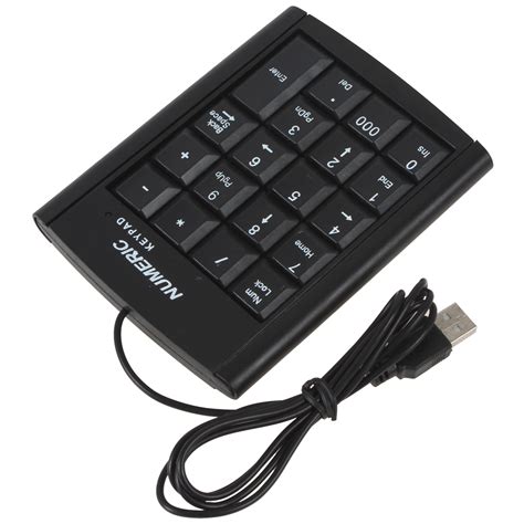 Купить USB клавиатура цифровая клавиатура цифровая мини клавиатура с 19 ...