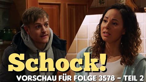 Schock Vorschau für Folge 3578 Teil 2 Sturm der Liebe YouTube