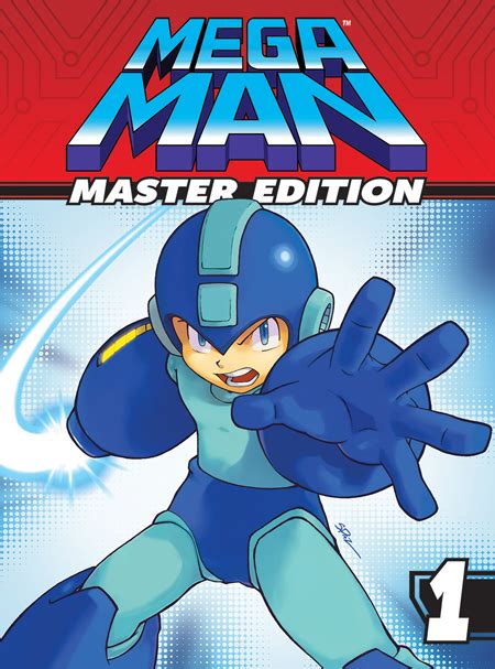 Rockman Corner Mega Man Master Edition Volume 1 Cover And Solicitation