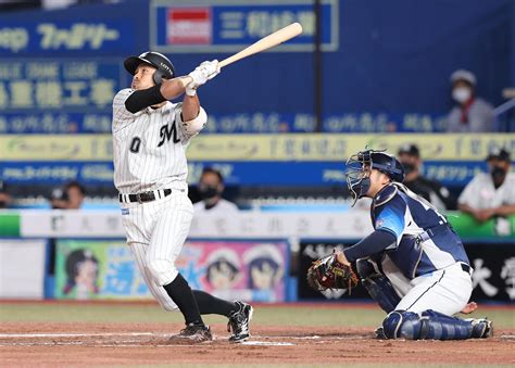 ロッテ荻野貴司はデーゲームの打率リーグトップ／パ見どころ プロ野球写真ニュース 日刊スポーツ