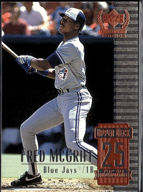 1999 Upper Deck Century Legends 75 Fred McGriff For Sale Online EBay