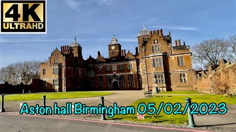 Aston Hall Birmingham England Uk 4k Youtube