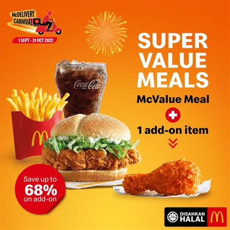 Sep Onward Mcdonald S Super Value Meals Promo