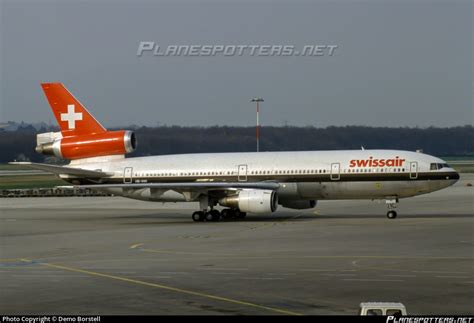 HB IHH Swissair McDonnell Douglas DC 10 30 Photo By Demo Borstell ID