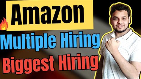 Amazon Amdocs Tcs Biggest Hirings Off Campus Job Drive For