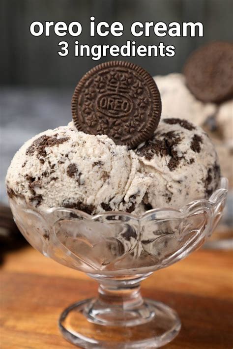 Oreo Ice Cream Recipe Oreo Biscuit Ice Cream Homemade Oreo Ice Cream