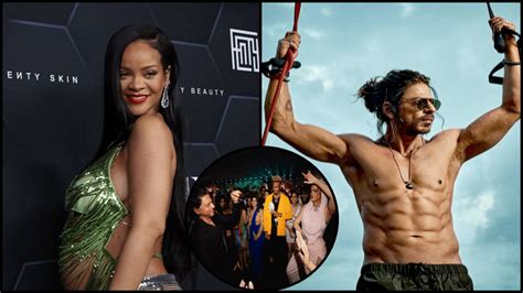 Jab Bollywood Meet Pop Shah Rukh Khan Spotted Dancing With Rihanna At