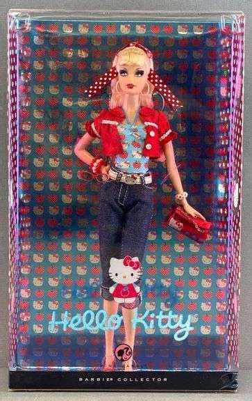 Pink Label Barbie Hello Kitty Barbie Collectibles Fashion Doll Matthew Bullock Auctioneers