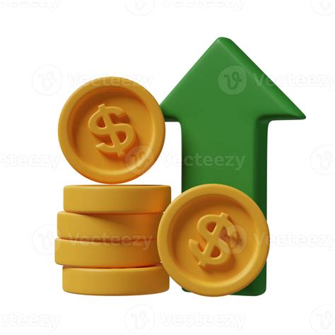 Money Value Up 3d Illustration 19955107 Png