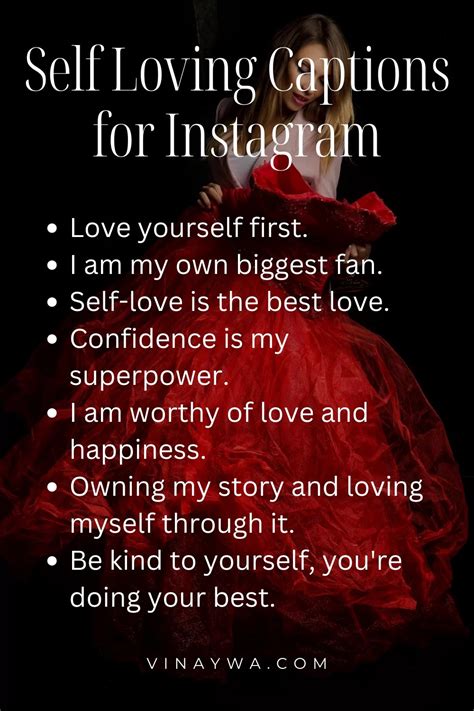 45 Best Self Loving Captions For Instagram Vinaywa