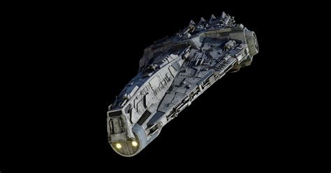 Yt Class Freighter Star Wars D Model Rigged Cgtrader