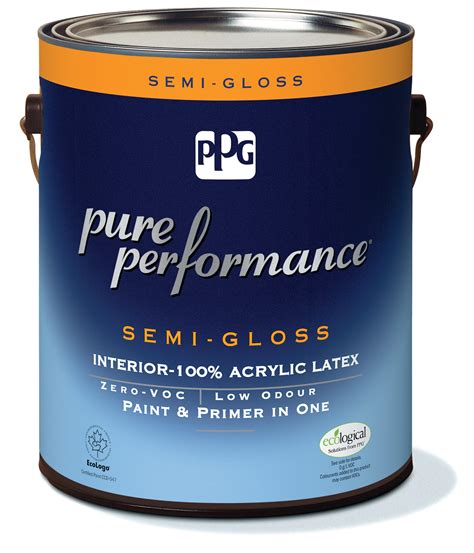 PPG Pure Performance Paint Semi Gloss Exclusive Paints