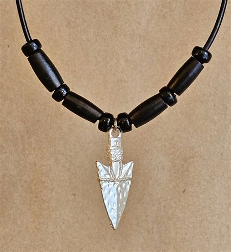 Silver Arrowhead Pendant - The Silver Moccasin