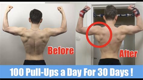 Pull Ups A Day For Days Transformation Youtube