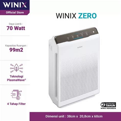 Jual Winix Zero Air Purifier Penjernih Udara Cover M True Hepa