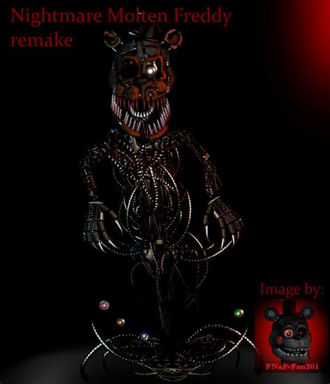 Nightmare Molten Freddy Remake By Fnaf Fan201 On Deviantart