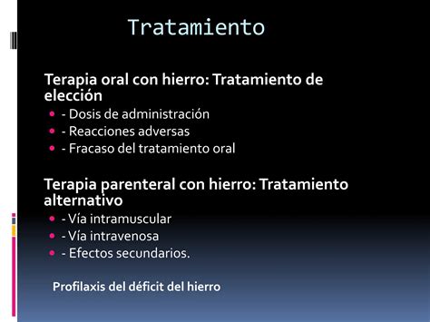 Anemias Tipos Causas Y Sintomas Mas Comunes Tratamiento Ppt