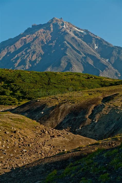 Koryak Volcano Stock Image Image Of Close Shot Kamchatka 64812761