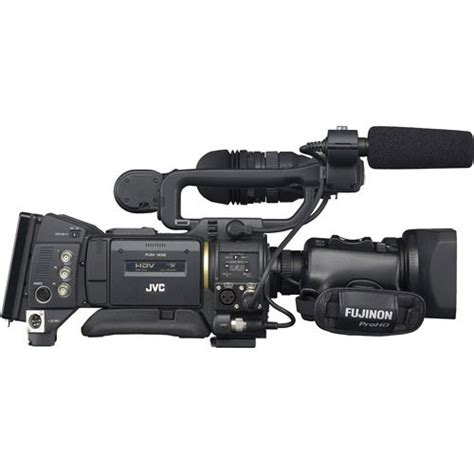 Jvc Gy Hd200u Professional Hdv Camcorder Gyhd200ub Bandh Photo