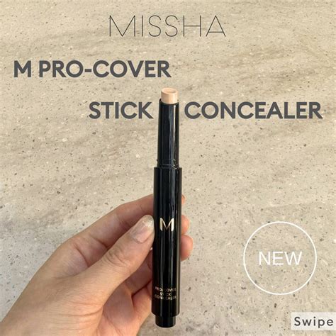 Missha Japan Official《ミシャジャパン公式》 On Lips 「ミシャ M プロカバー スティックコンシーラー もう試した