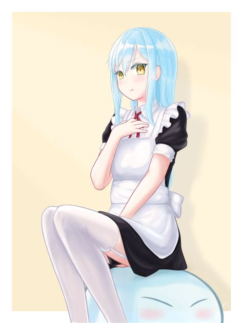 Safebooru 1girl T Absurdres Alternate Costume Apron Between Legs