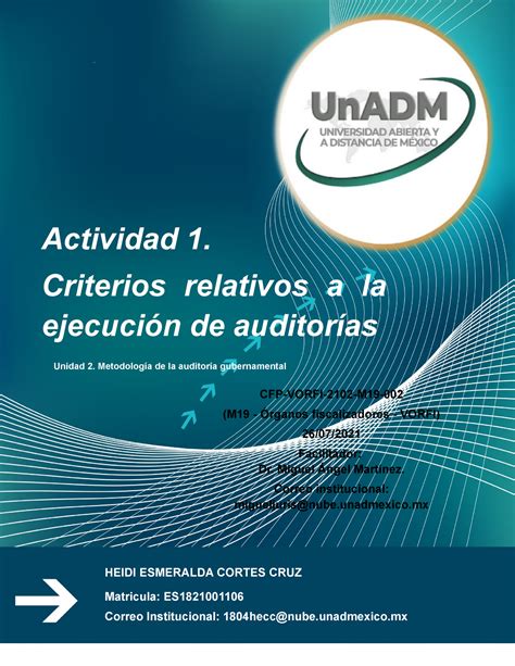 Modulo Unidad Actividad Cortesch Contabilidad Y Finanzas