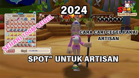 Cara Cari Cegel Pakai Artisan Sehari Dapat 100M Tahun 2024 Seal