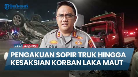 Insiden Nahas Laka Maut Di Exit Tol Bawen Ini Pengakuan Dari Sopir