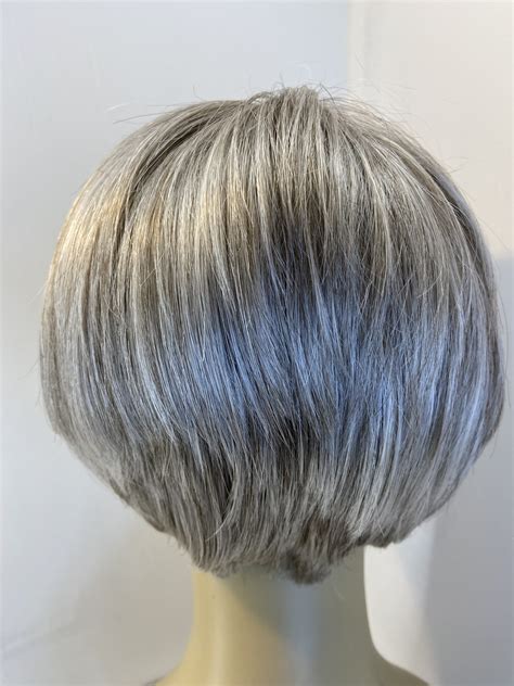 Silver Grey Short Wig Gss610 Wigbank