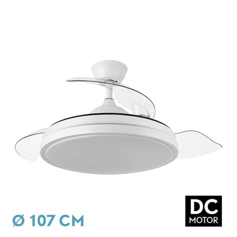 VENTILADOR DC ESCORPION 59W BLANCO 3ASPA Manuel Yebra