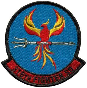 Th Fighter Squadron Morale Flightline Insignia