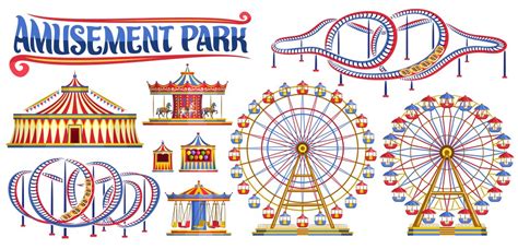 Logo For Amusement Park Royalty Free Vector Image